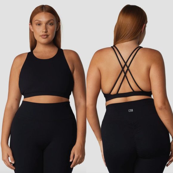 Crop Shop Boutique Other - Crop Shop Boutique Dylan Crop Bra - Black